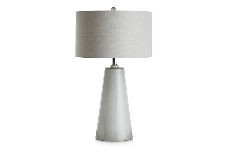 Bo Gray Glass Table Lamp