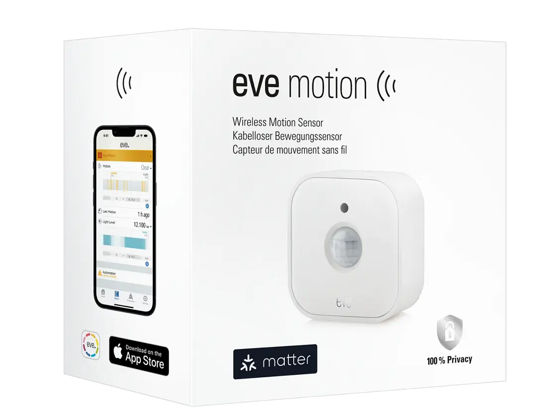 Eve White Motion Sensors & Detectors Eve White Motion Sensors & Detectors