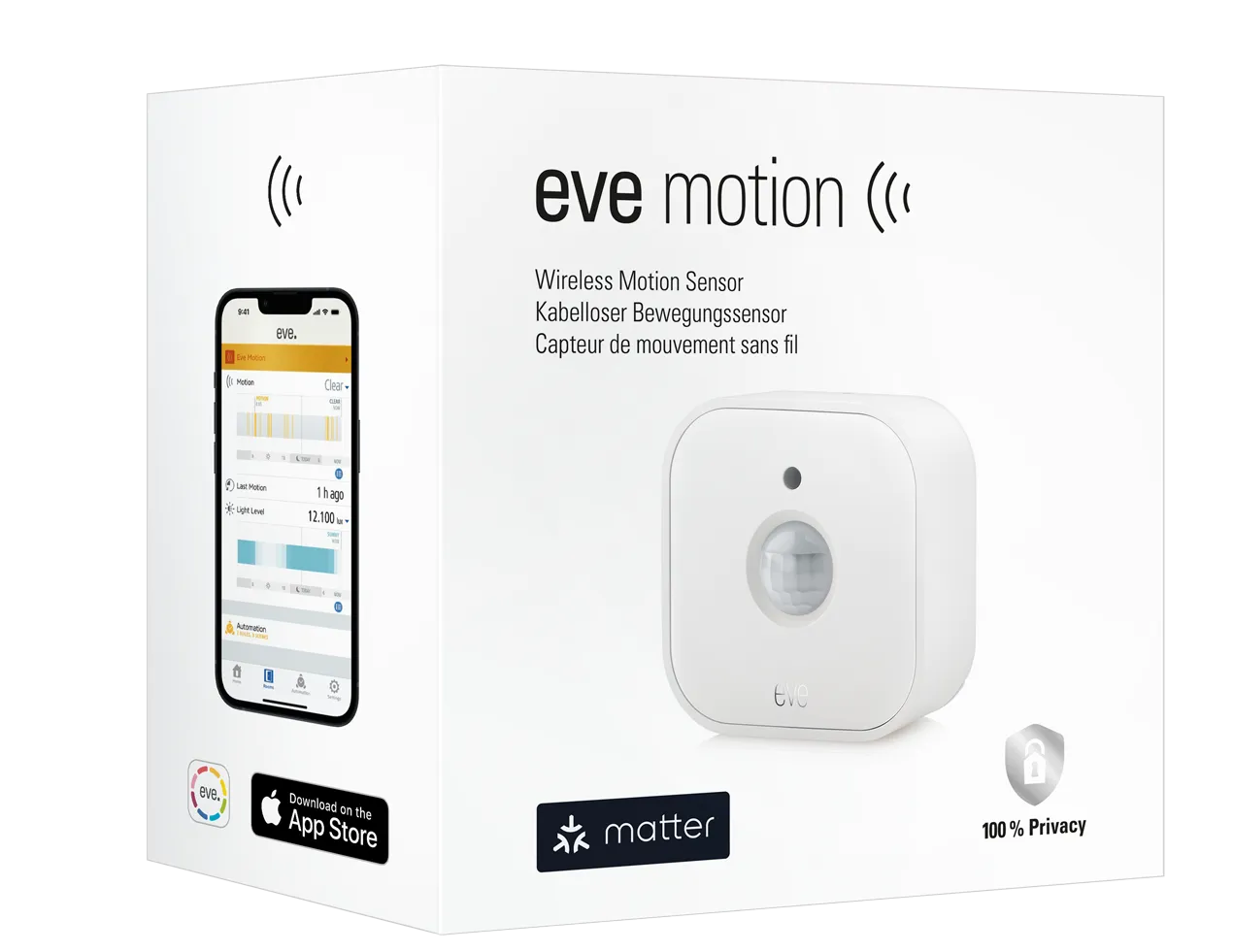 Eve White Motion Sensors & Detectors