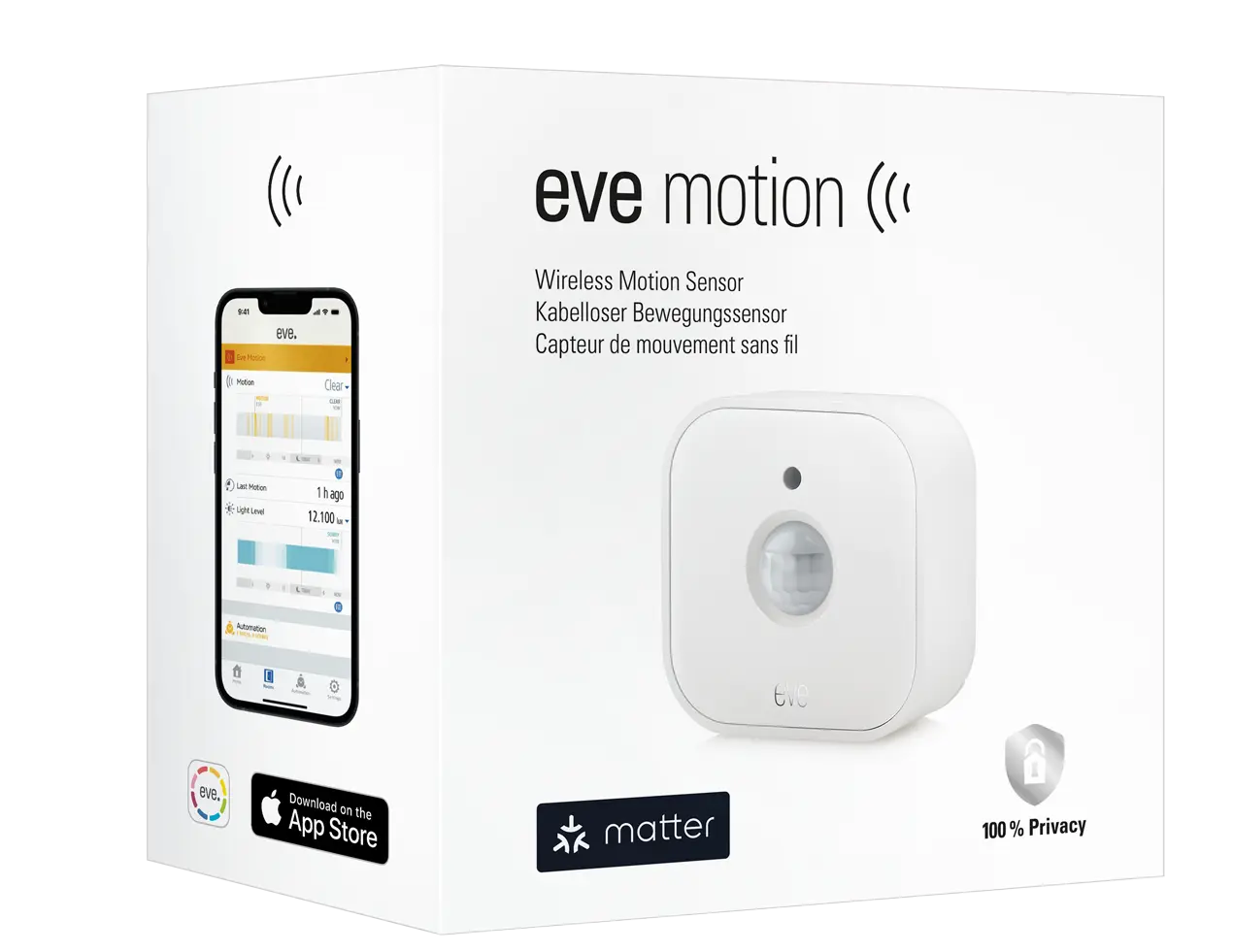 Eve White Motion Sensors & Detectors Eve White Motion Sensors & Detectors