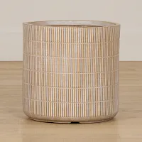 Lilani Light Brown Medium Planter