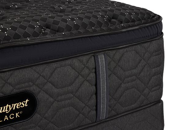 Beautyrest Black Series Three Medium Low-profile Mattress Set