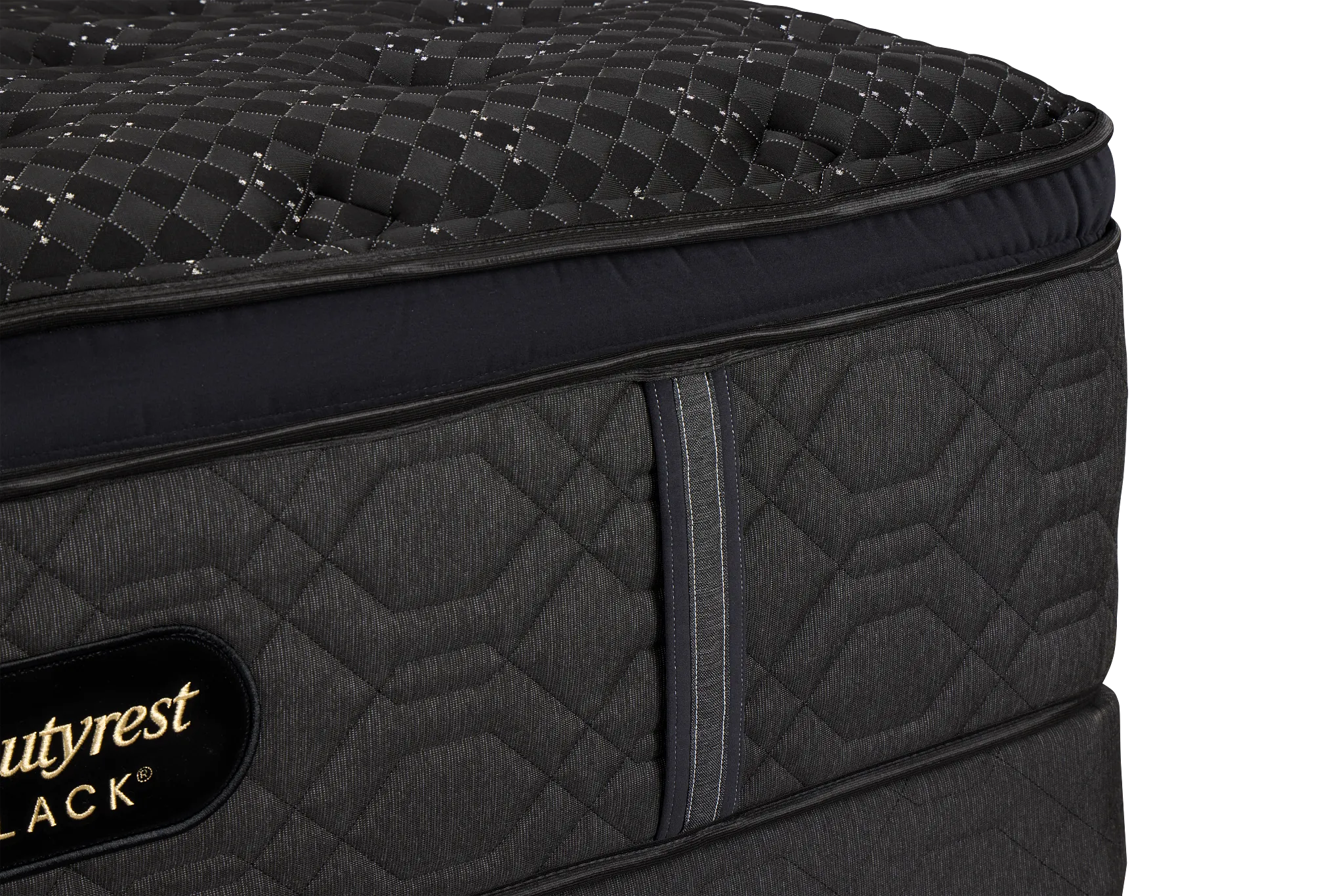 Beautyrest Black Series Three Medium Low-profile Mattress Set