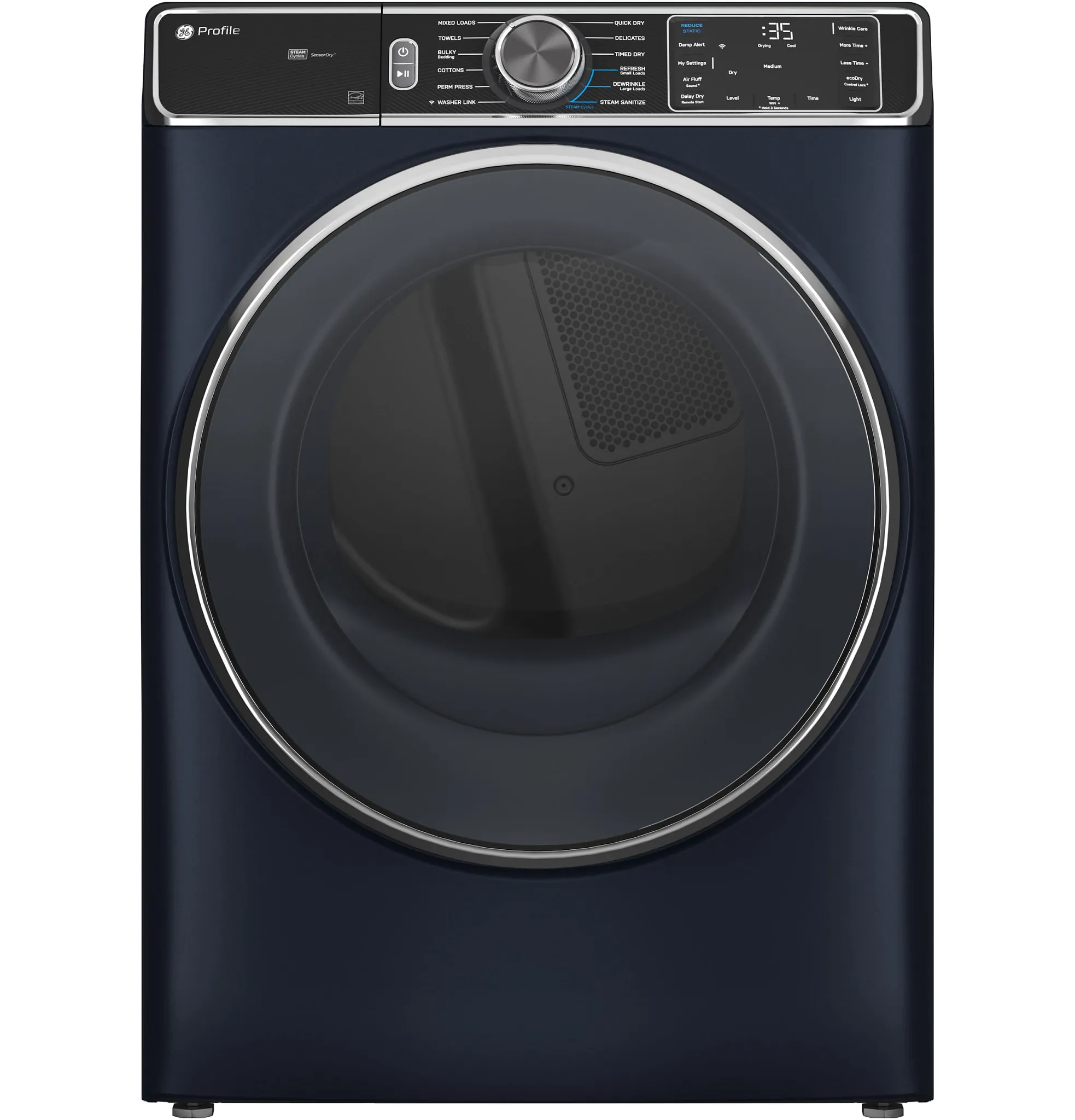Ge Profile 87 Series Blue Front Load Electric Dryer