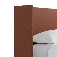 Captiva Elite Medium Brown 48" Upholstered Shelter Bed