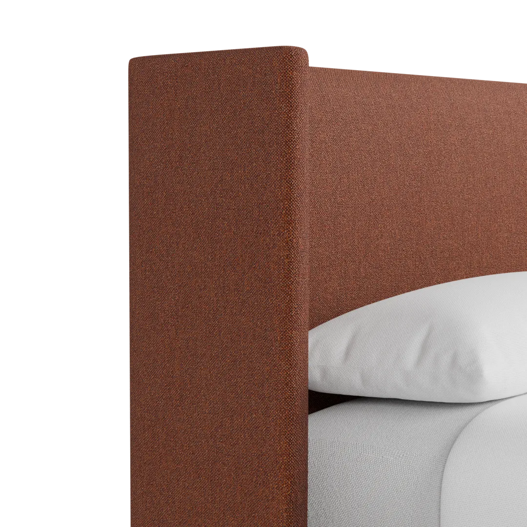 Captiva Elite Medium Brown 48" Upholstered Shelter Bed