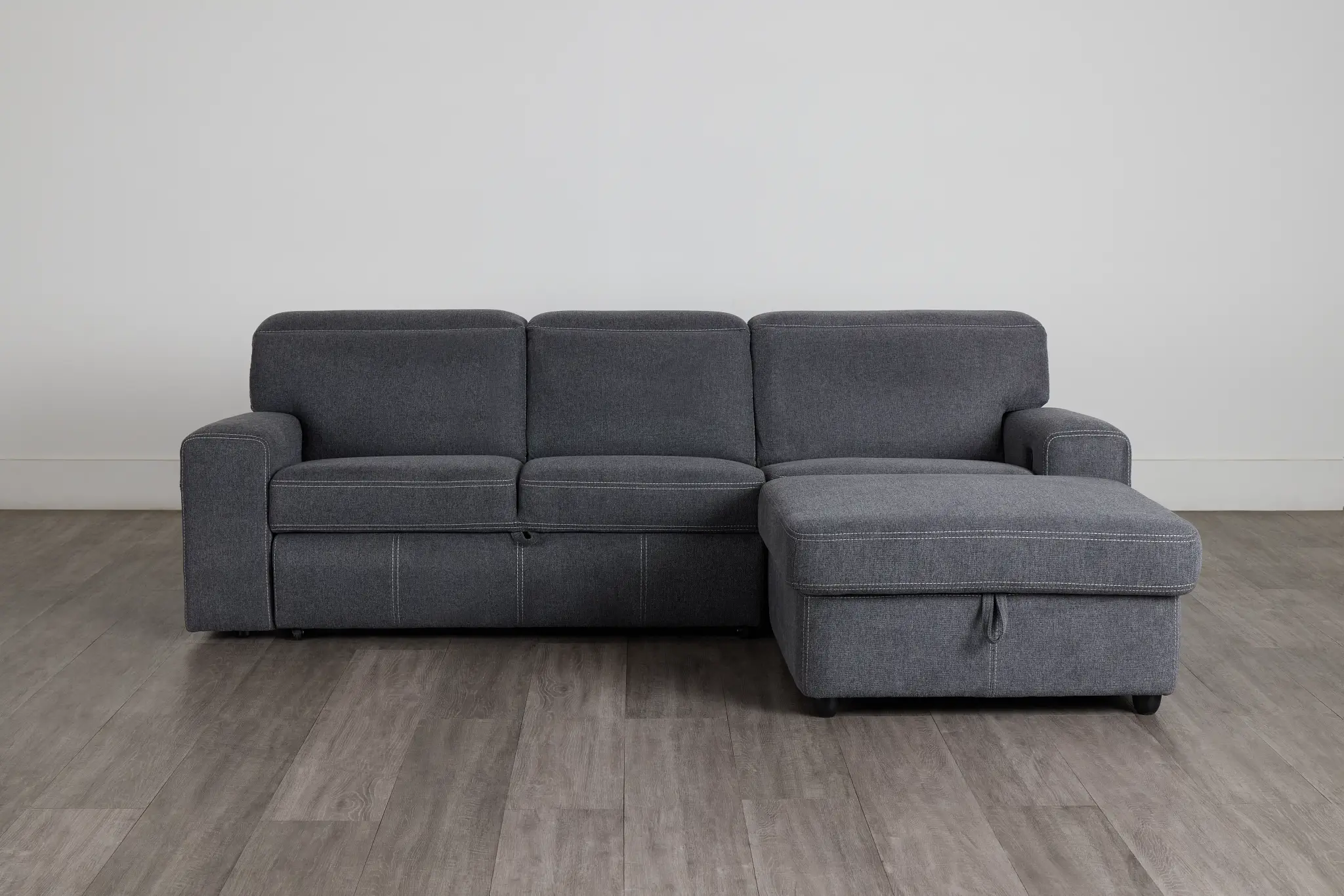 Callum Dark Gray Storage Small Right Chaise Sleeper Sectional Callum Dark Gray Storage Small Right Chaise Sleeper Sectional