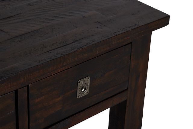 Kona Grove Dark Tone Storage Rectangular Coffee Table