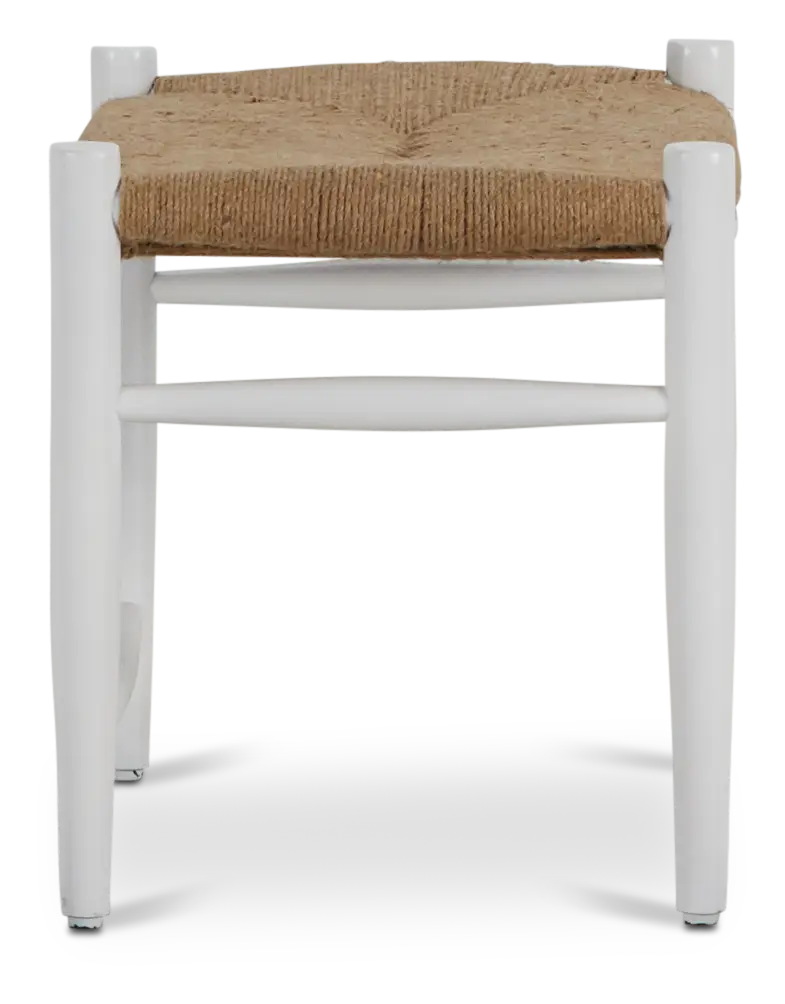 Auburn Woven Small Accent Stool Auburn Woven Small Accent Stool