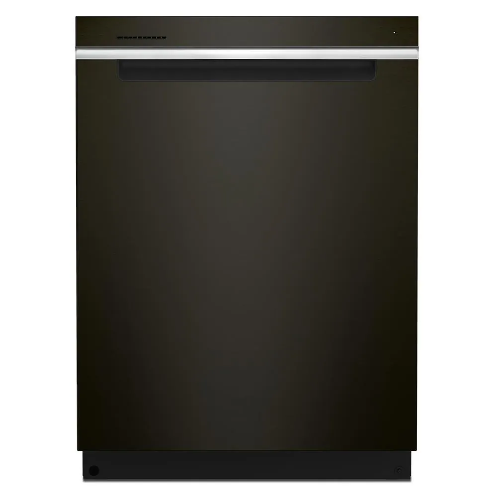 Whirlpool 7024 Series Black Stnl Steel Built In Dishwasher