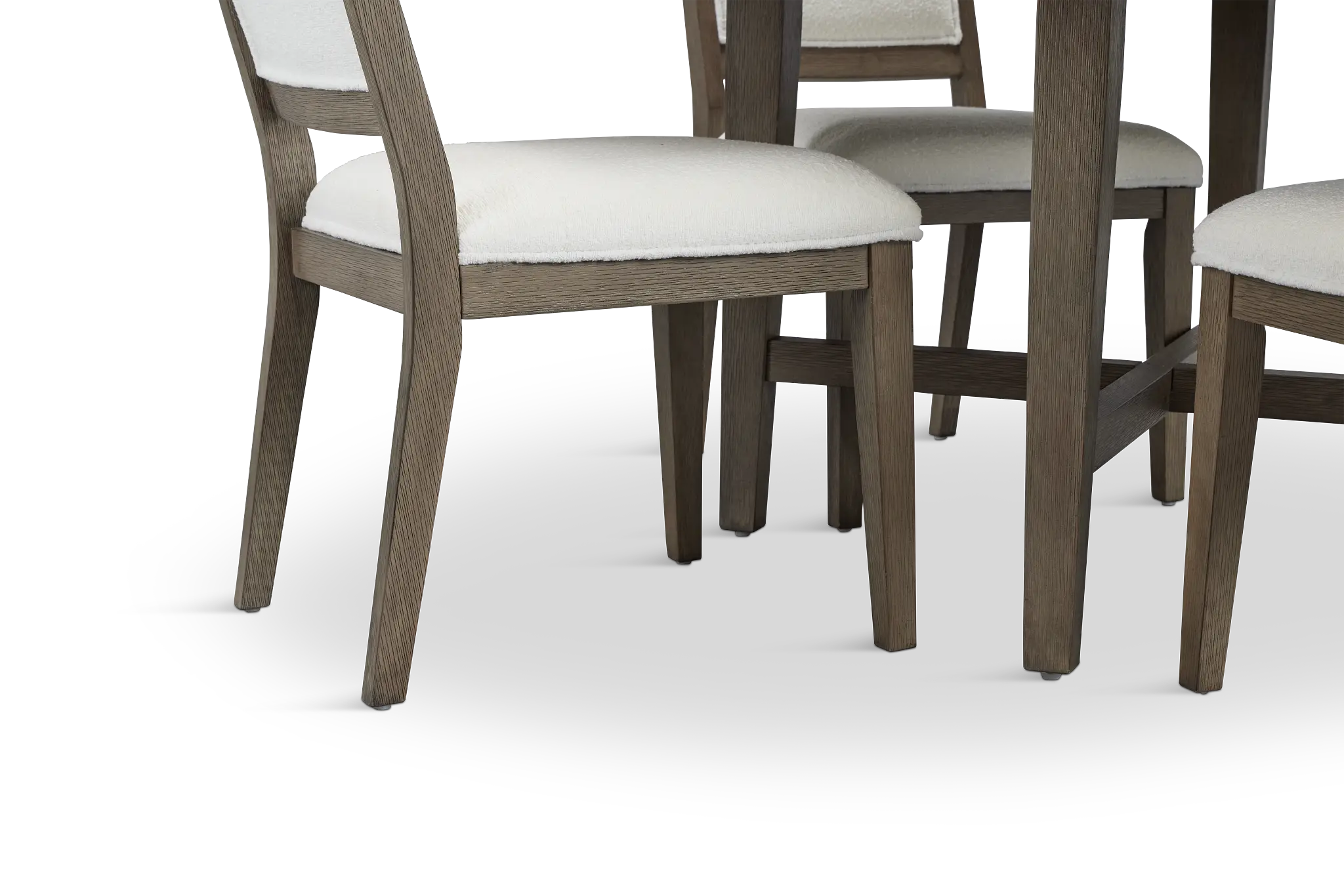 Alden Gray Round Table & 4 Chairs Alden Gray Round Table & 4 Chairs