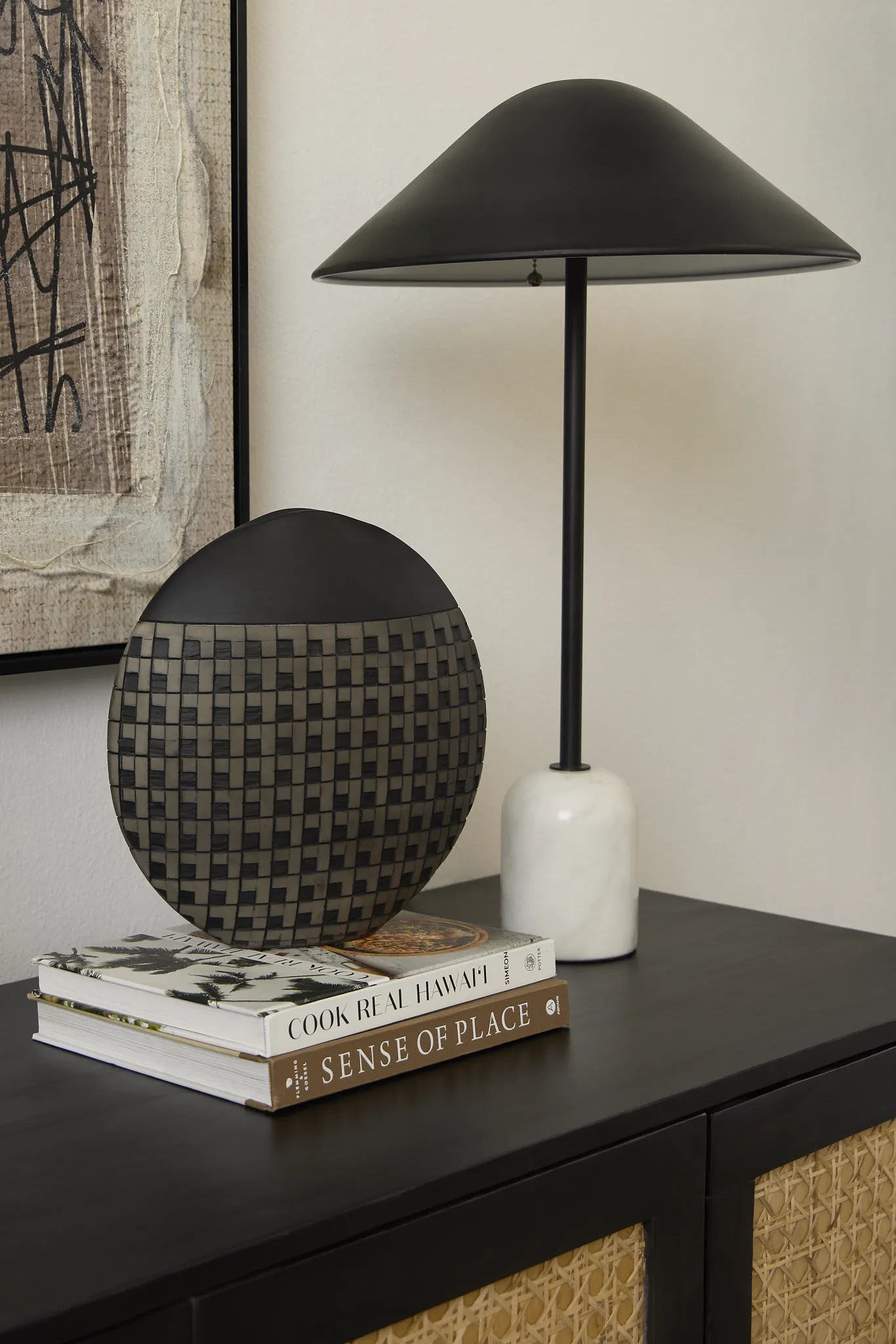 Zahara Gray Small Vase