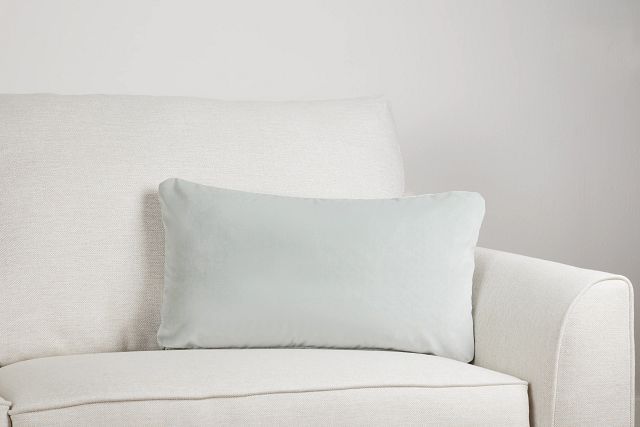 Lauran Gray Lumbar Accent Pillow