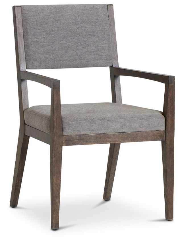 Linea Dark Tone Arm Chair