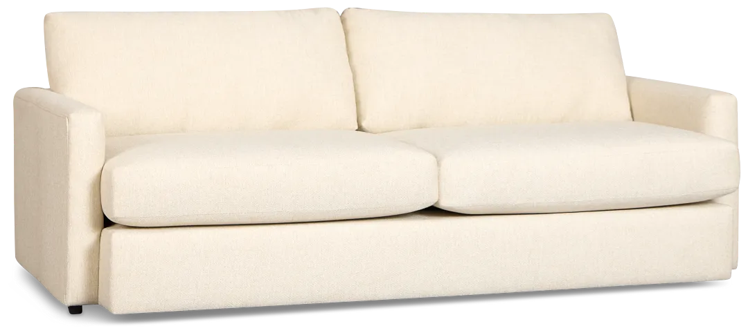 Maxwell Light Beige Fabric Sofa