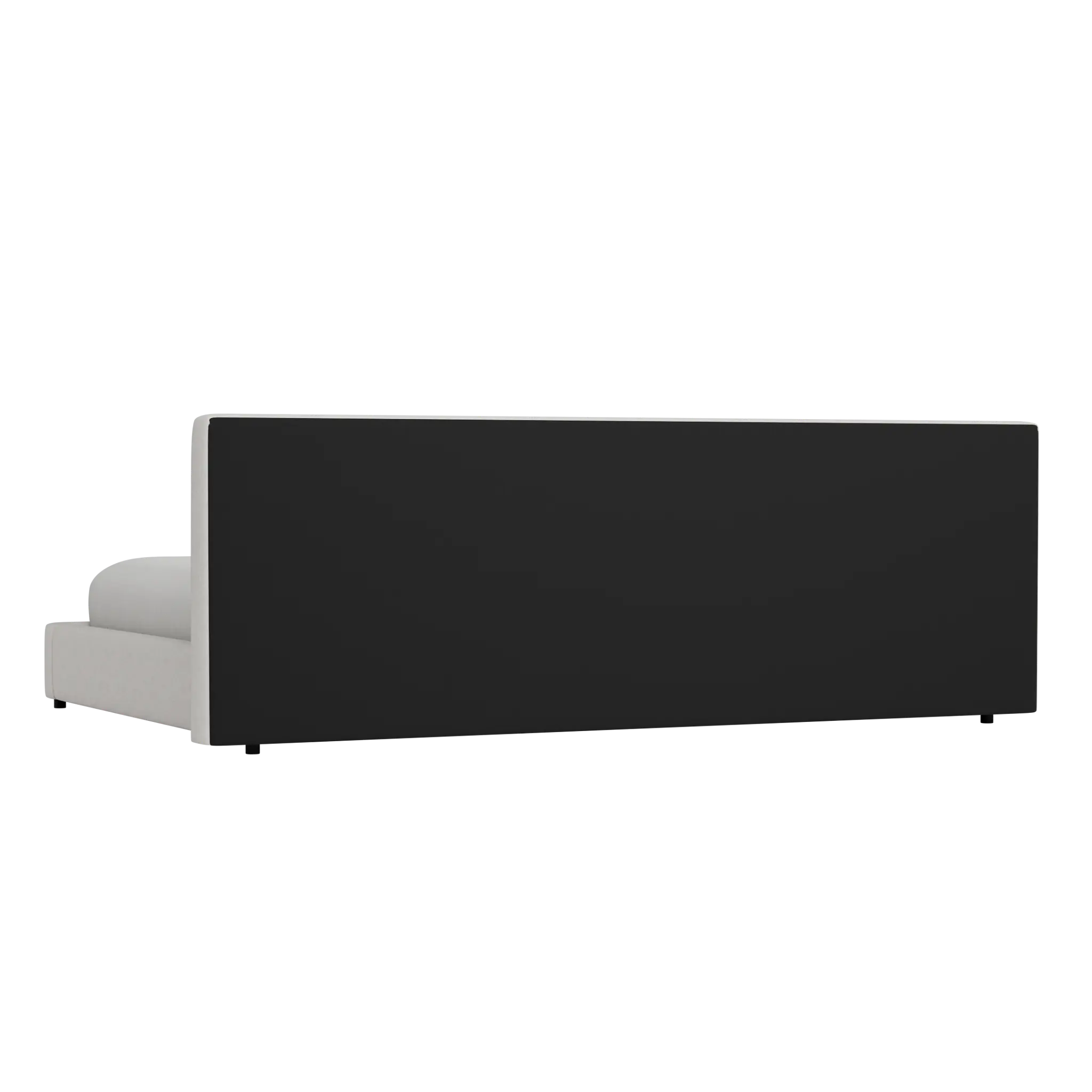 Grayton Linen Light Beige 44" Upholstered Platform Bed Grayton Linen Light Beige 44" Upholstered Platform Bed