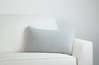 Henley Gray Lumbar Accent Pillow