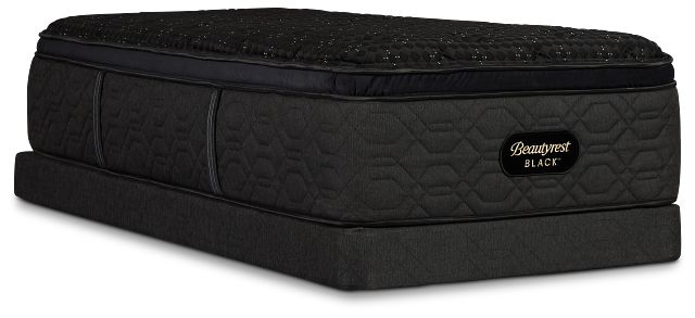 Beautyrest Black Series Three Medium Low-profile Mattress Set