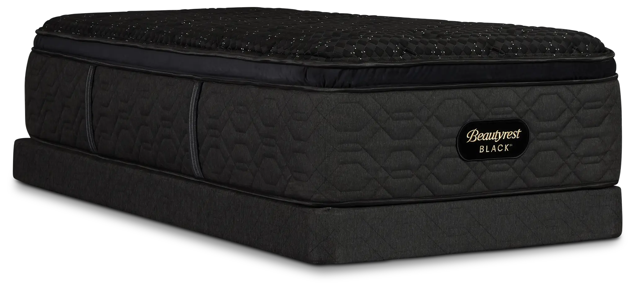 Beautyrest Black Series Three Medium Low-profile Mattress Set Beautyrest Black Series Three Medium Low-profile Mattress Set