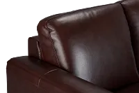 Lane Medium Brown Lthr/vinyl Sofa