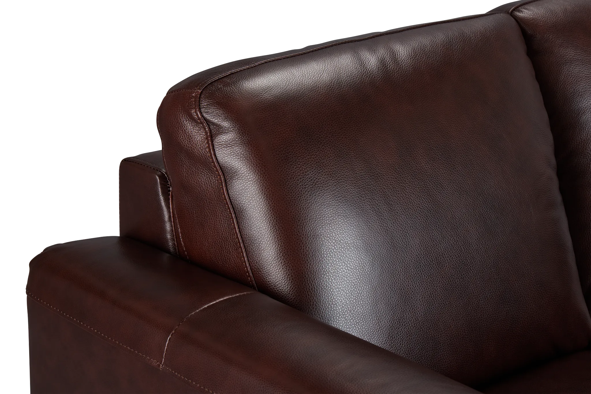 Lane Medium Brown Lthr/vinyl Sofa