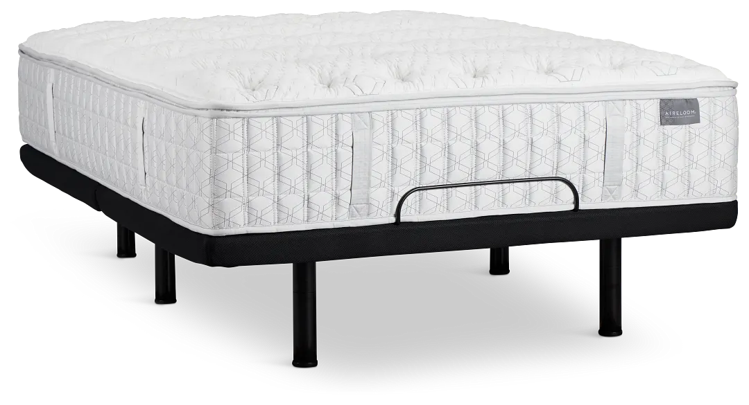 Aireloom Timeless Odyssey Luxetop M1 Plush Deluxe Adjustable Mattress Set