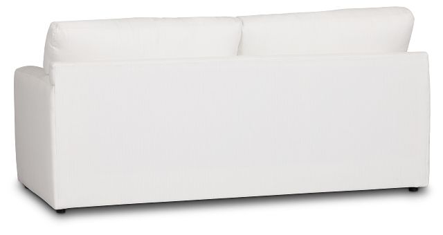 Rhodes White Fabric Innerspring Sleeper