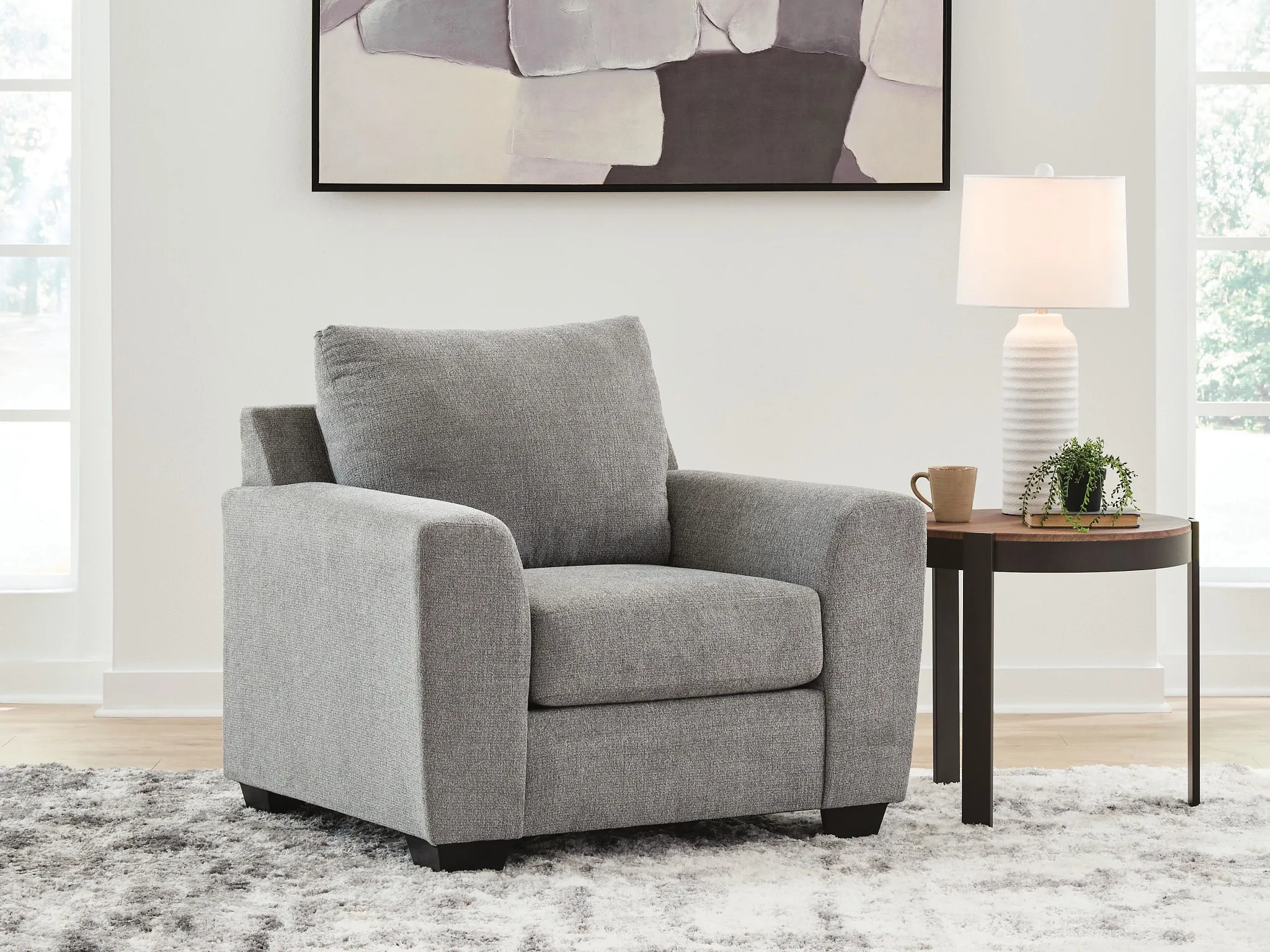Loreo Light Gray Micro Chair
