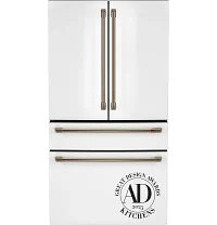 Cafe 23 Series White French Door Refrigerator