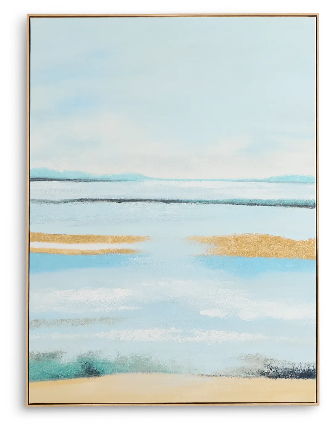 Peaceful Blue Framed Wall Art
