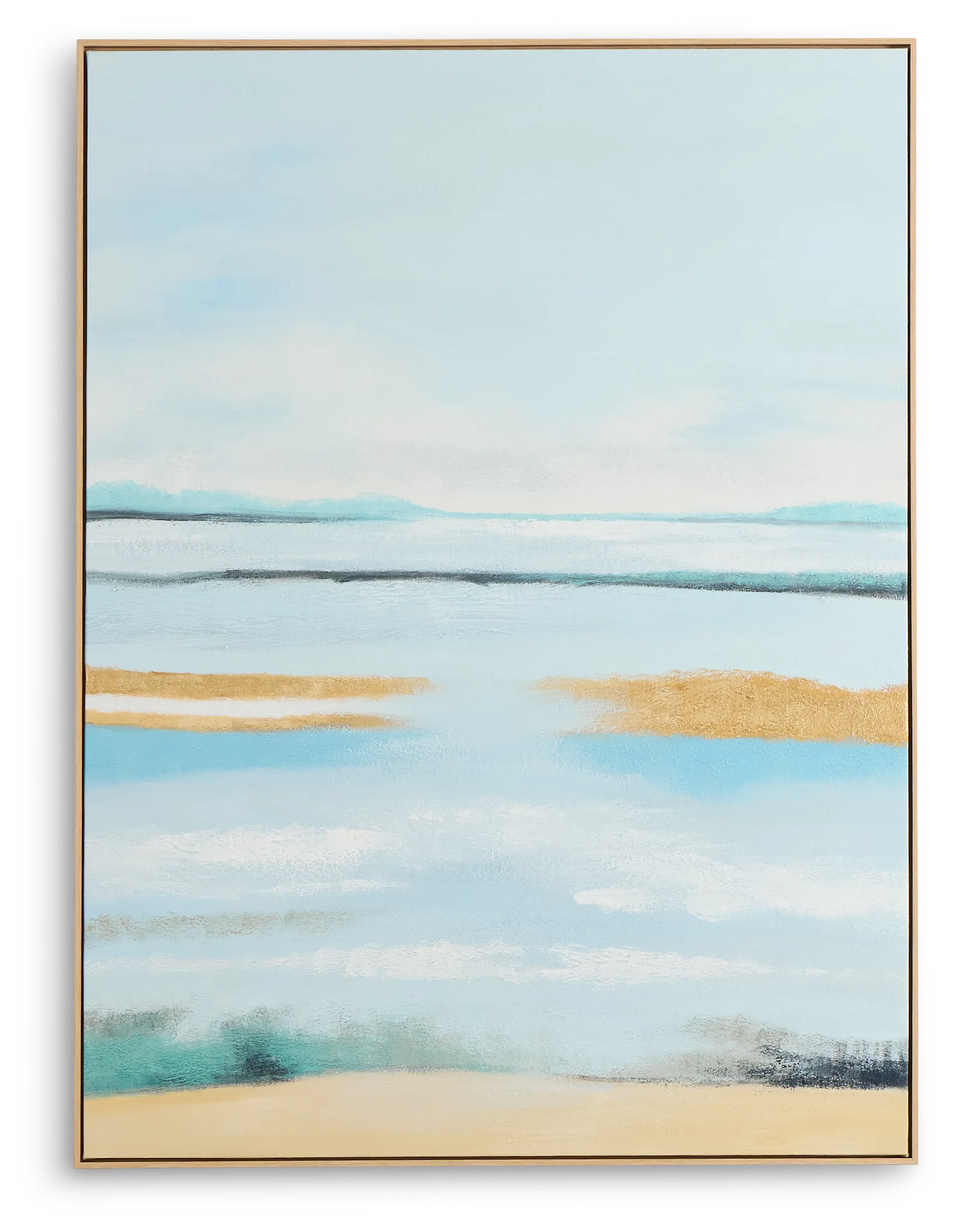Peaceful Blue Framed Wall Art