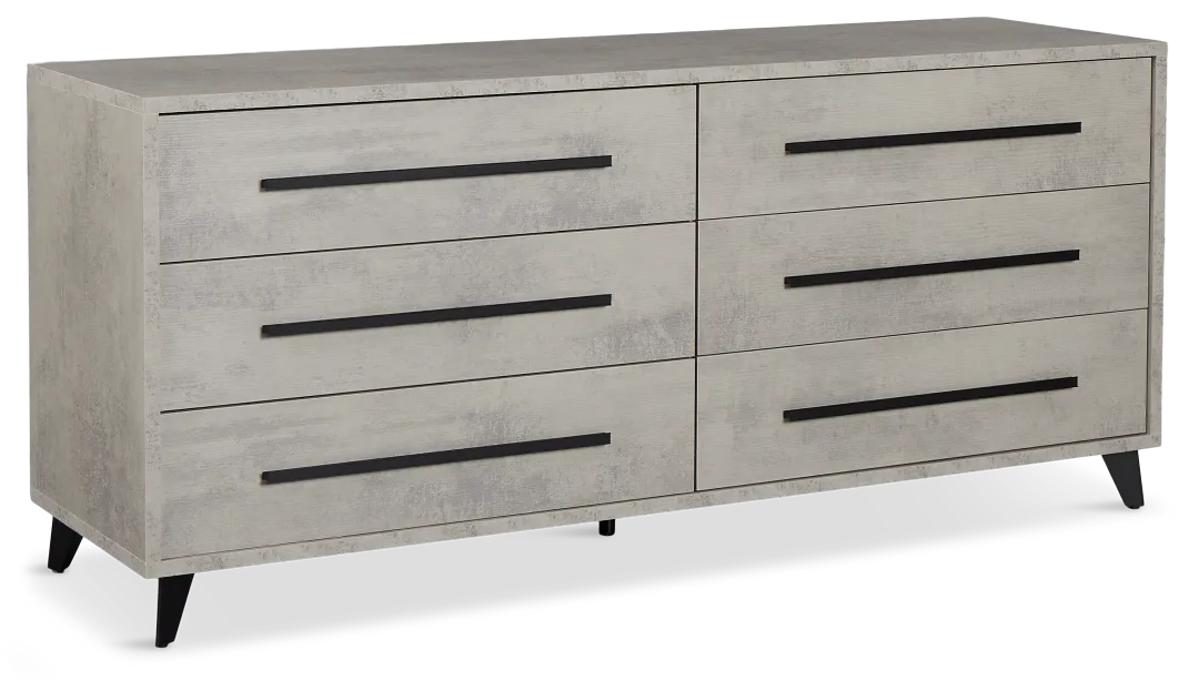 Pomona Gray Drawer Dresser