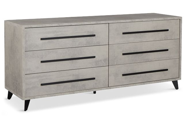 Pomona Gray Drawer Dresser