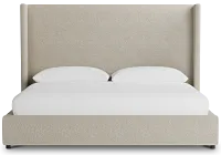 Captiva Gellar Green 60" Upholstered Shelter Bed