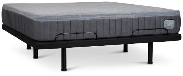 Kevin Charles By Sealy Hybrid Medium Deluxe Adjustable Mattress Set