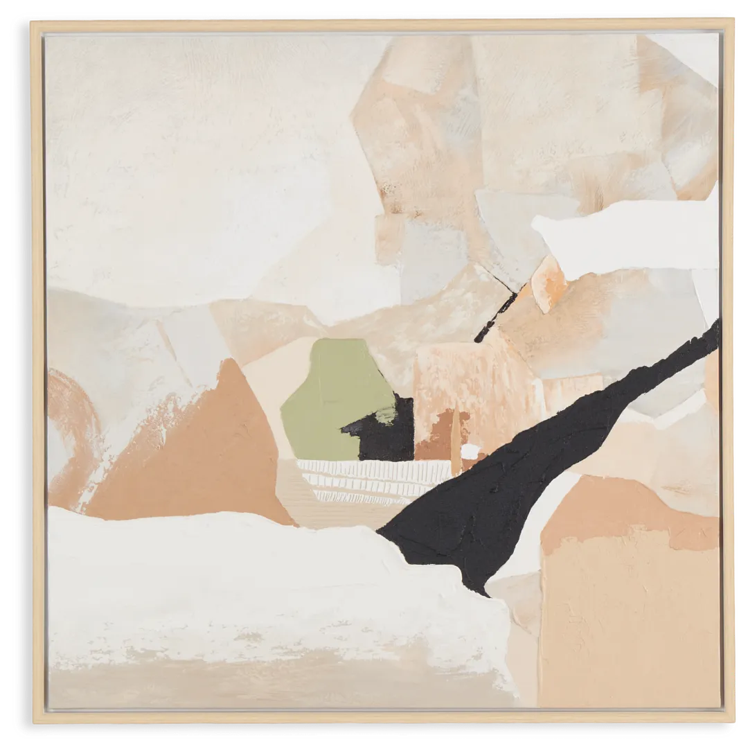 Farma Light Brown Wall Art
