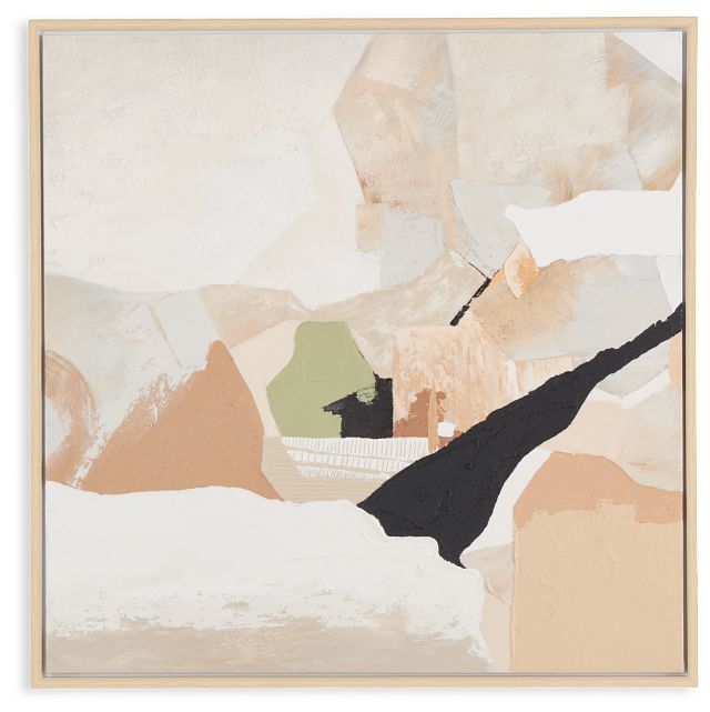 Farma Light Brown Wall Art