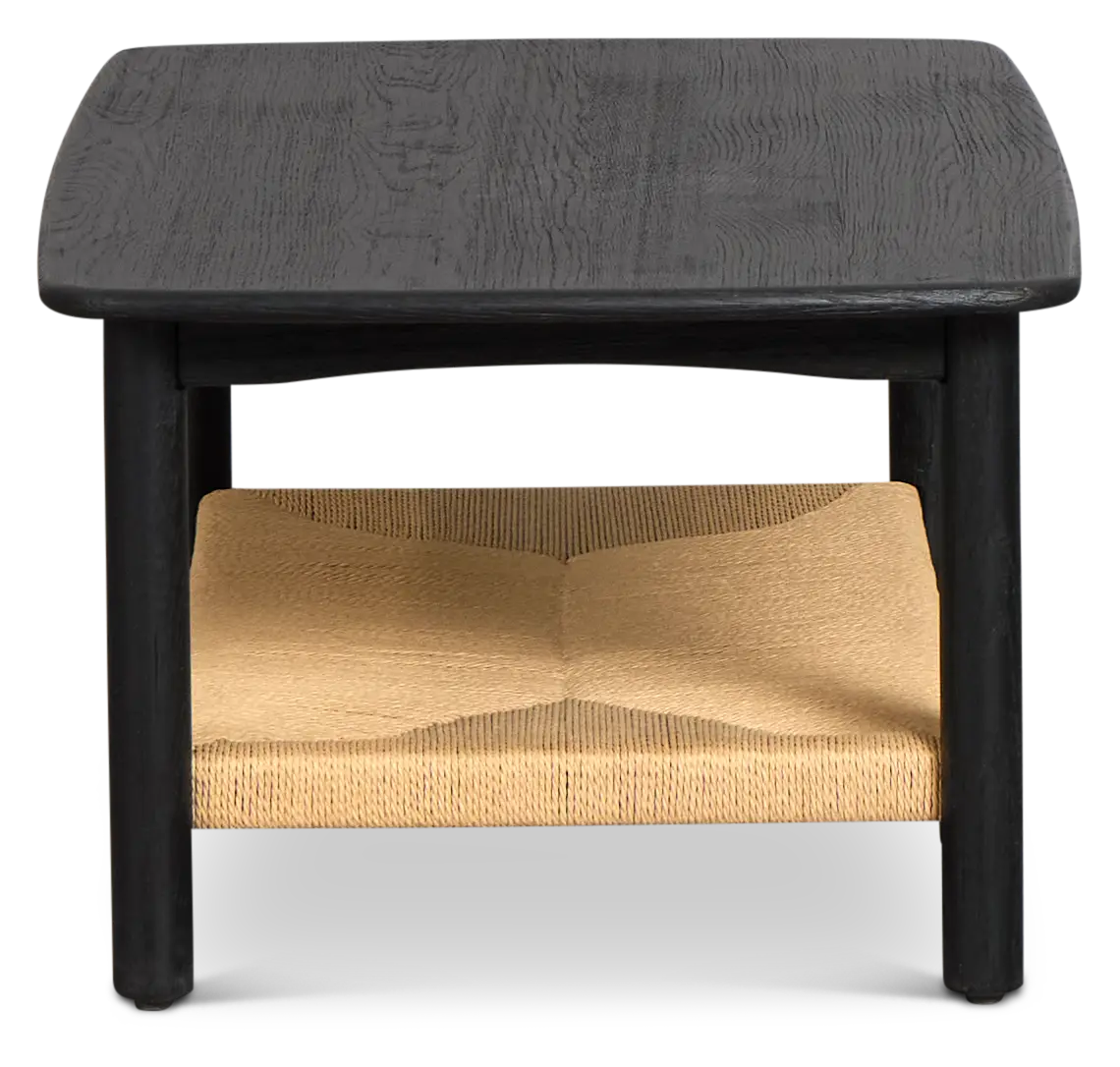 Santorini Black Rectangular Coffee Table Santorini Black Rectangular Coffee Table