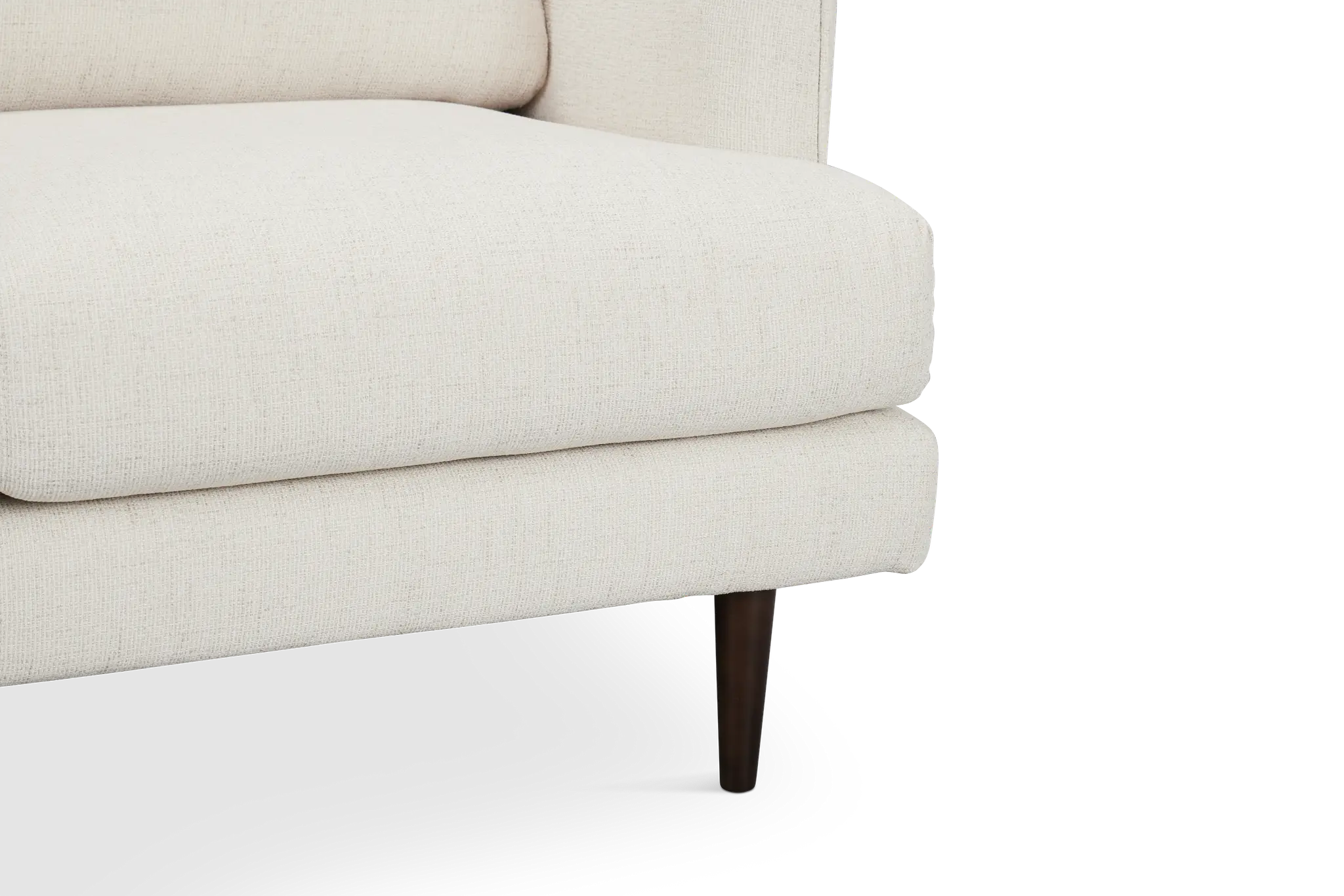 Easton Light Beige Fabric Left Chaise Sectional Easton Light Beige Fabric Left Chaise Sectional