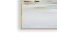 Nalah Light Gray Framed Wall Art