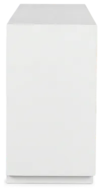 Malibu White Credenza