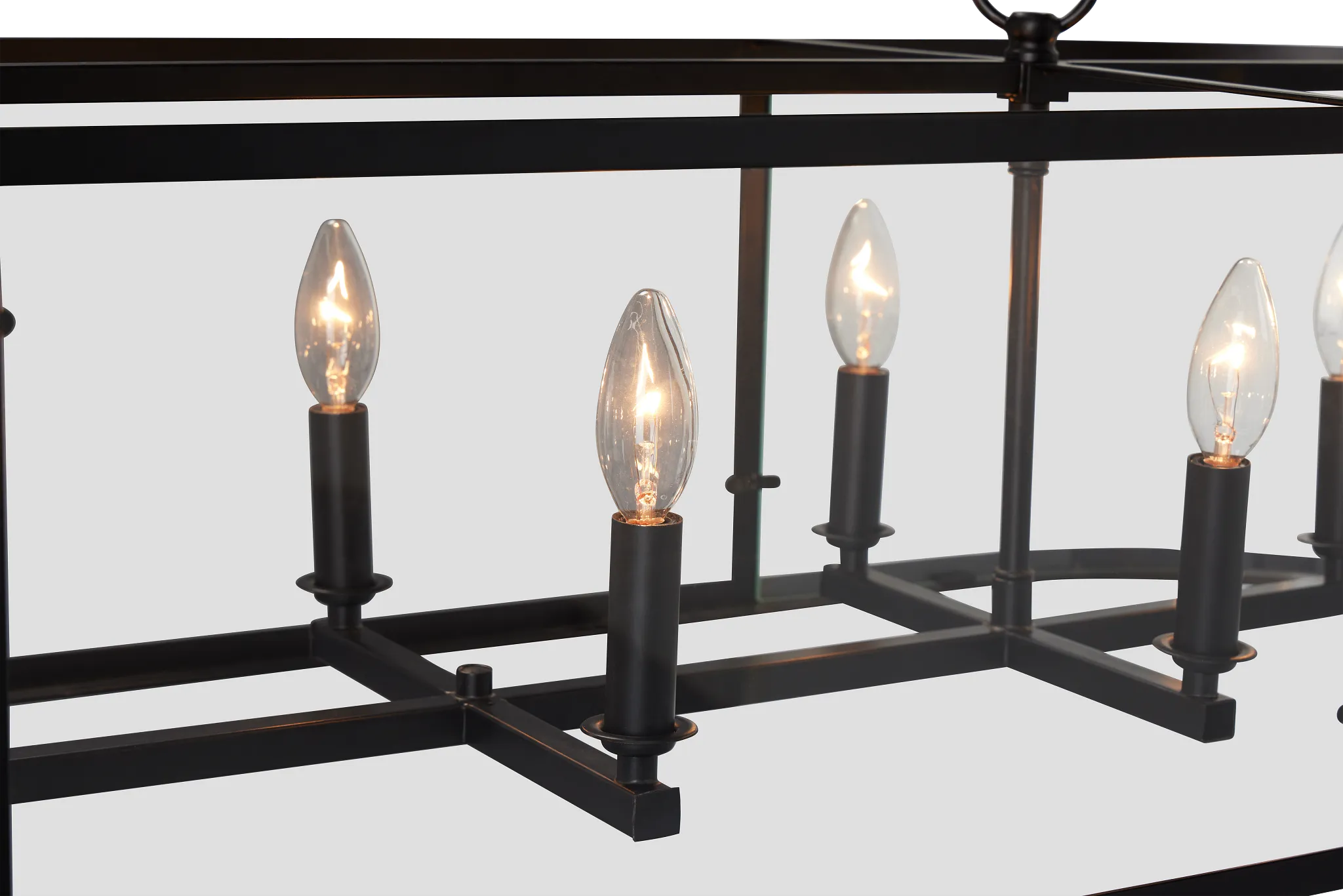 Bodhi Black Glass Chandelier