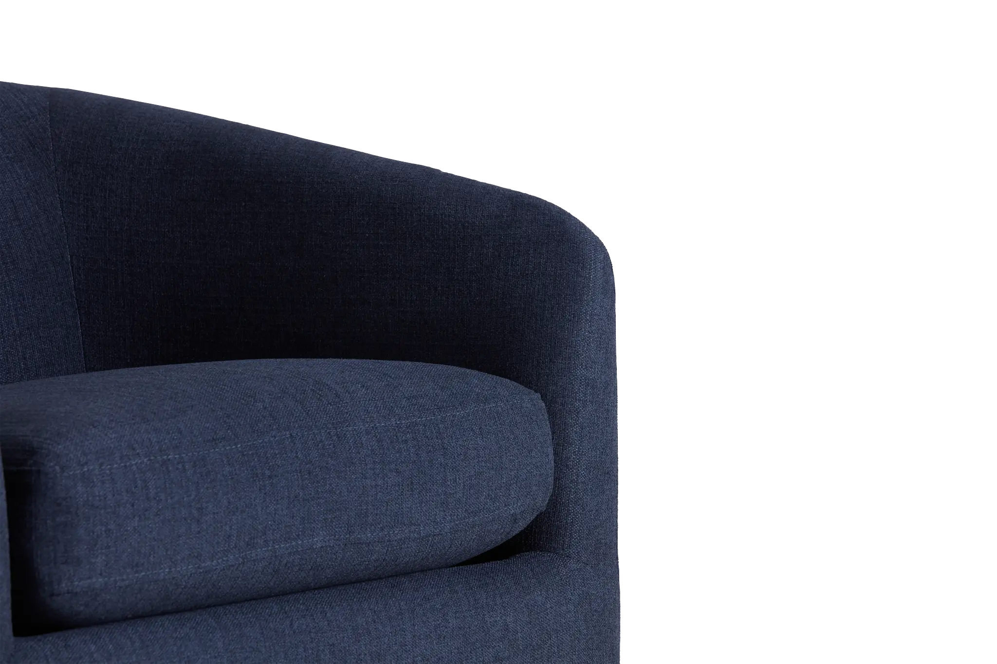 Paloma Dark Blue Micro Swivel Accent Chair Paloma Dark Blue Micro Swivel Accent Chair