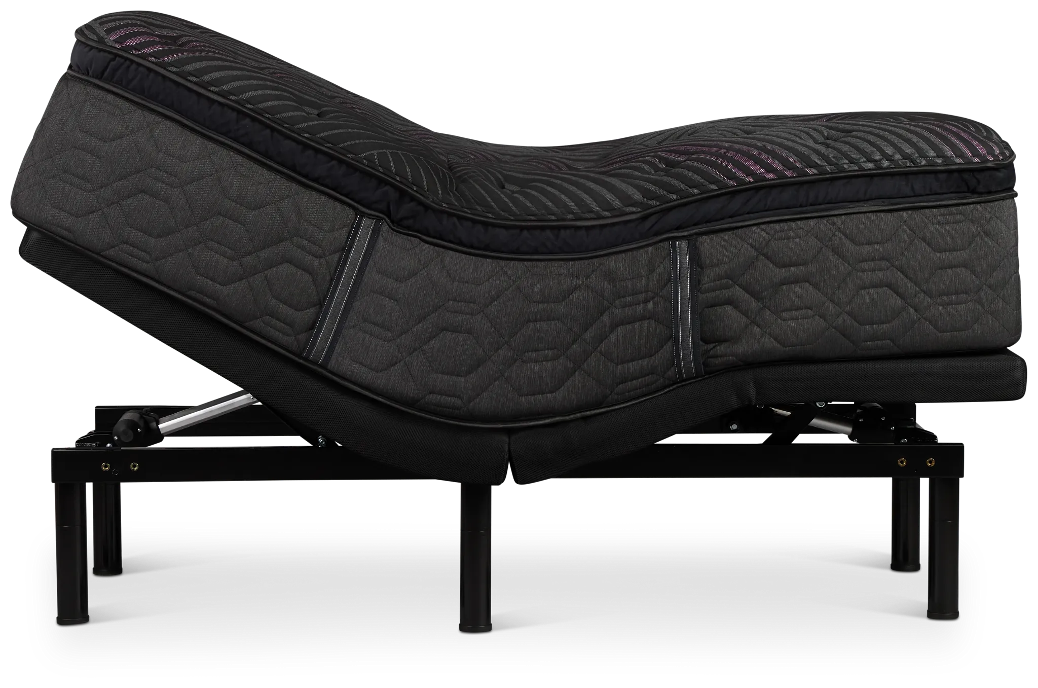 Beautyrest Black Series Two Plush Pillow Top Plus Adjustable Mattress Set