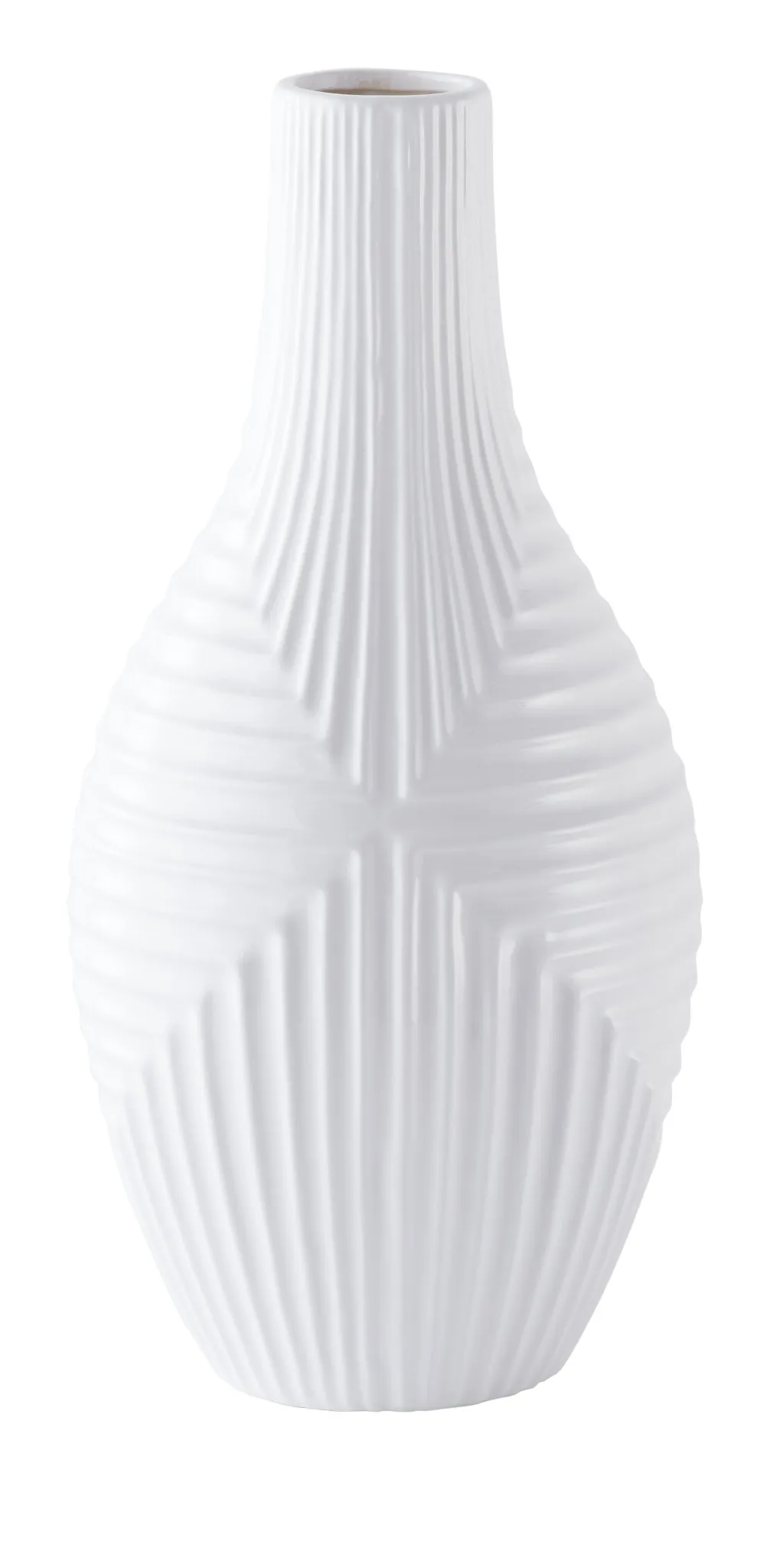 Capes White Medium Vase