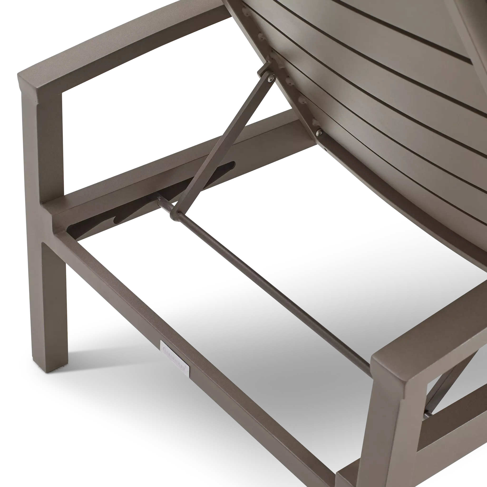 Raleigh Teal Aluminum Cushioned Chaise Raleigh Teal Aluminum Cushioned Chaise