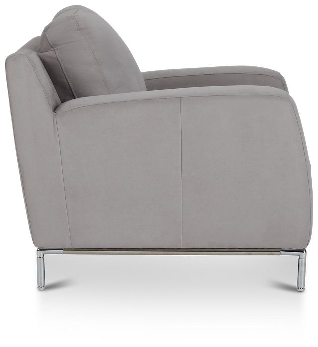 Wynn Light Gray Micro Chair