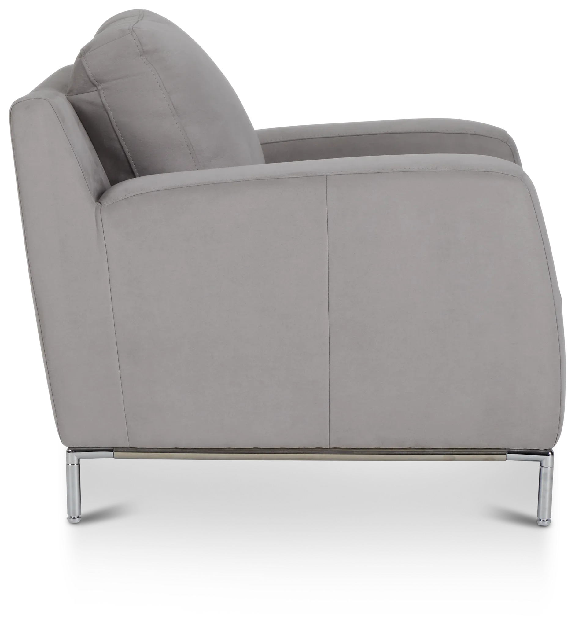 Wynn Light Gray Micro Chair