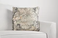 Firenza Gray 18" Accent Pillow
