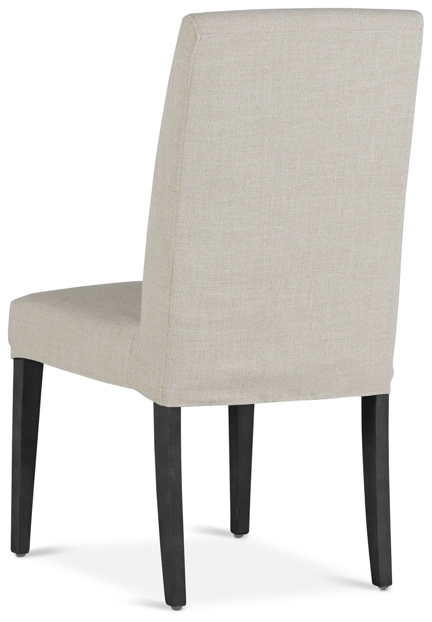 Harbor Light Beige Short Slipcover Chair With Dark-tone Leg Harbor Light Beige Short Slipcover Chair With Dark-tone Leg
